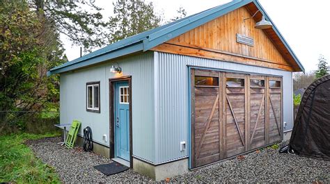 metal garages looks like a house|converting metal garage to apartment.